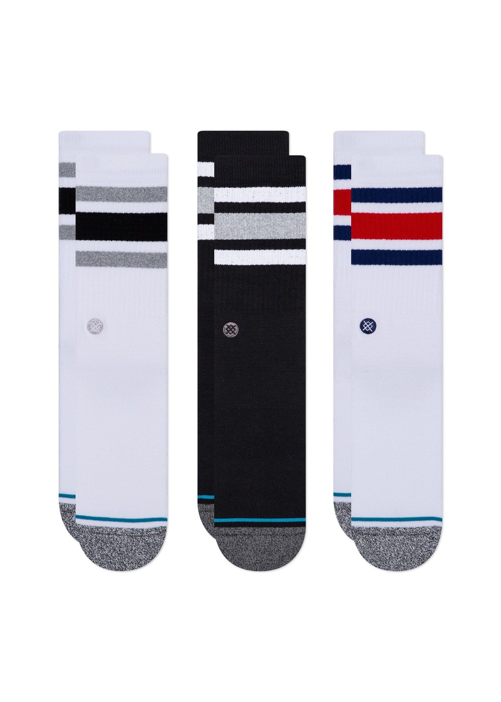 Stance Boyd 3 Pack Socks Multi