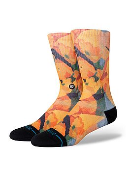 Stance Keys Crew Socks Black