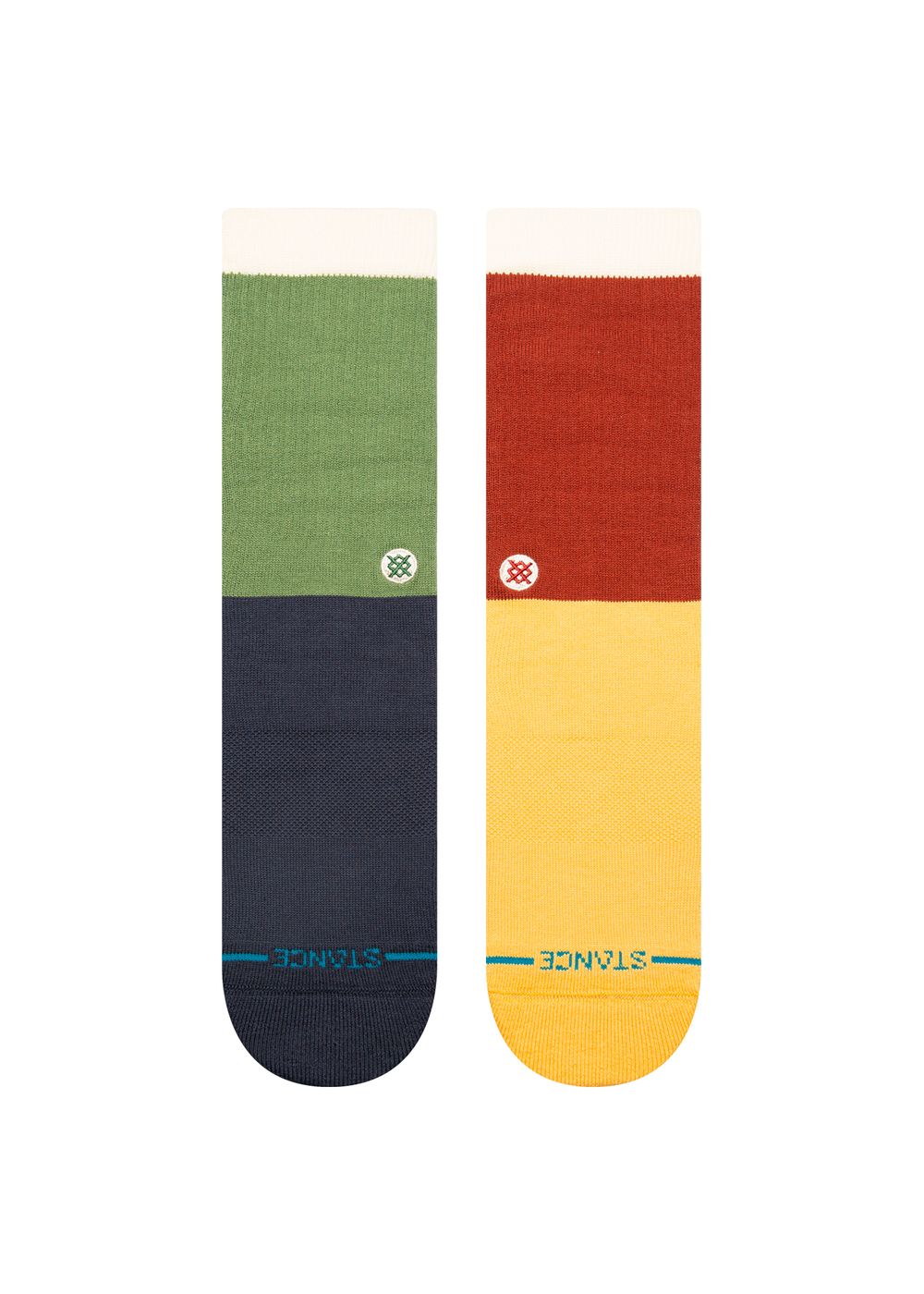 Stance Messed Up Crew Socks Multi