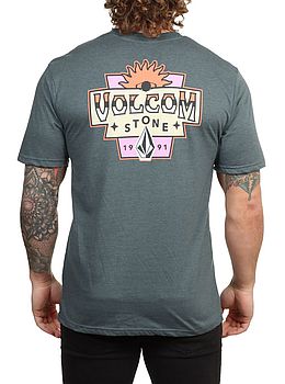 Volcom Sure Thing Hth Tee Dark Slate