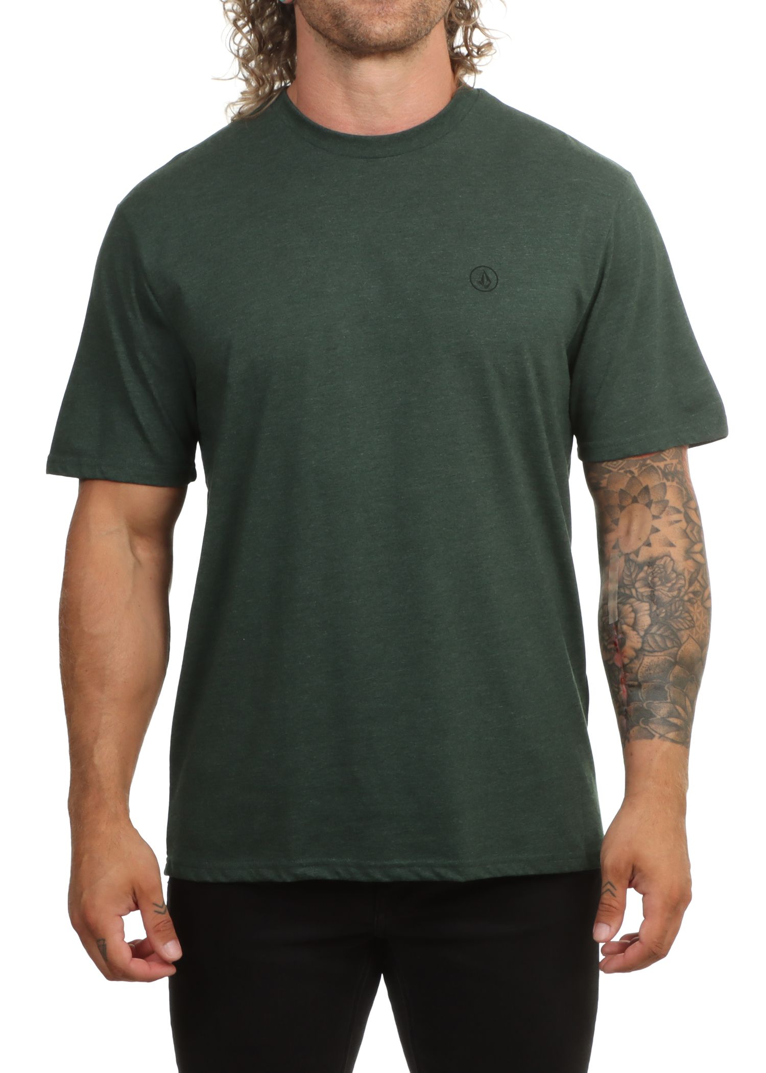Volcom Circle Blanks Hth Tee Scarab