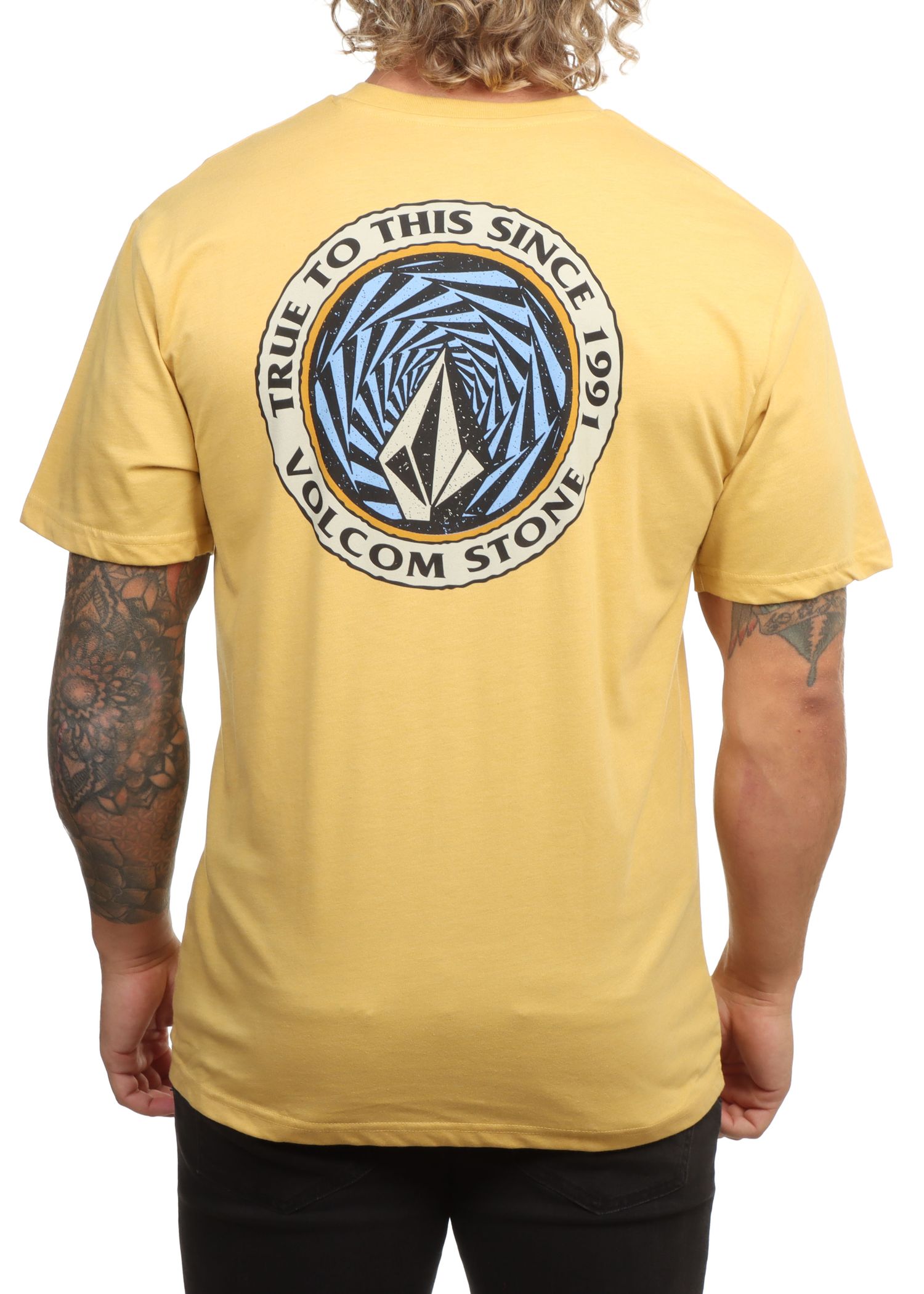 Volcom Ringstone Hth Tee Mustard