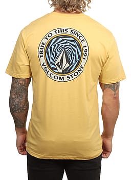 Volcom Ringstone Hth Tee Mustard