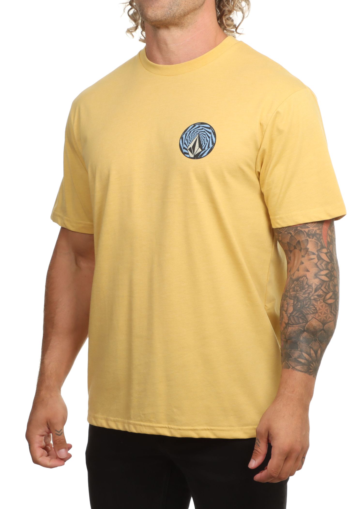 Volcom Ringstone Hth Tee Mustard
