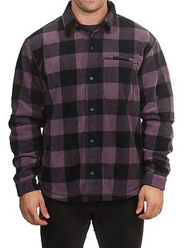 Volcom Bowered Light Fleece Shirt Violet