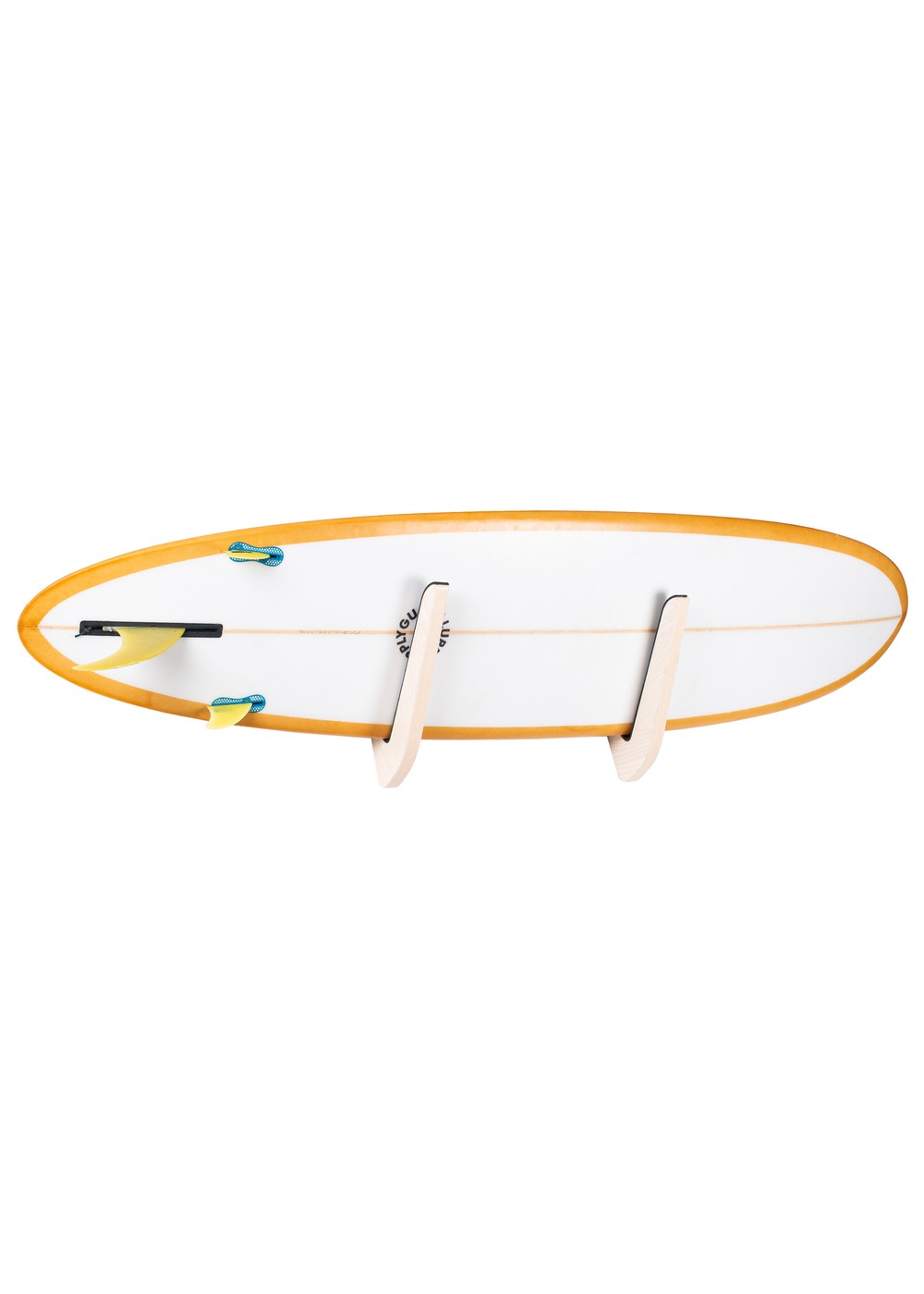 Surflogic Wooden Longboard Wall Rack