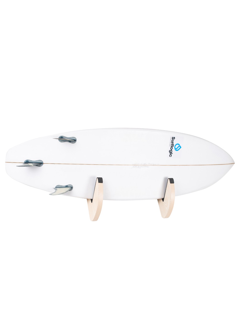 Surflogic Wooden Surfboard Wall Rack