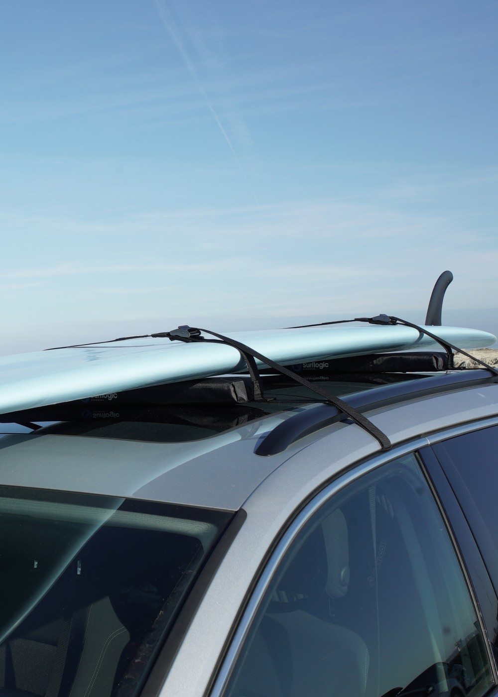 Surflogic Single Soft 70cm Removable Car Roof Rack