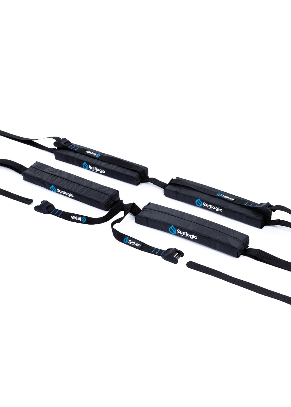 Surflogic Double Soft Removable Car Roof Soft Rack