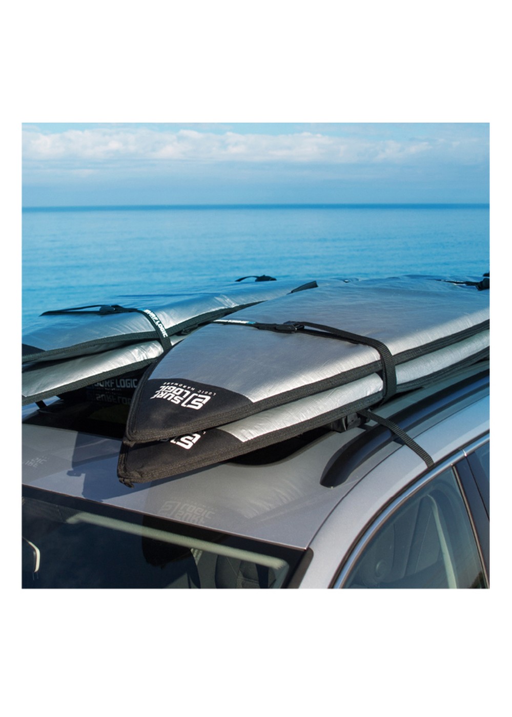 Surflogic Double Soft Removable Car Roof Soft Rack