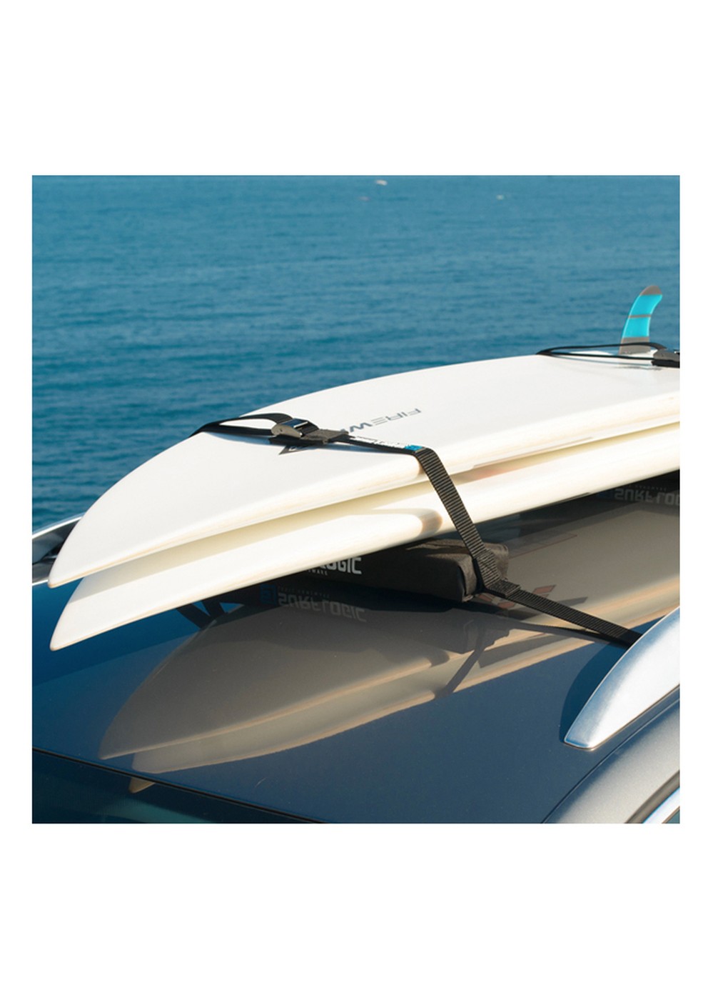 Surflogic Single Soft 50cm Removable Car Roof Rack