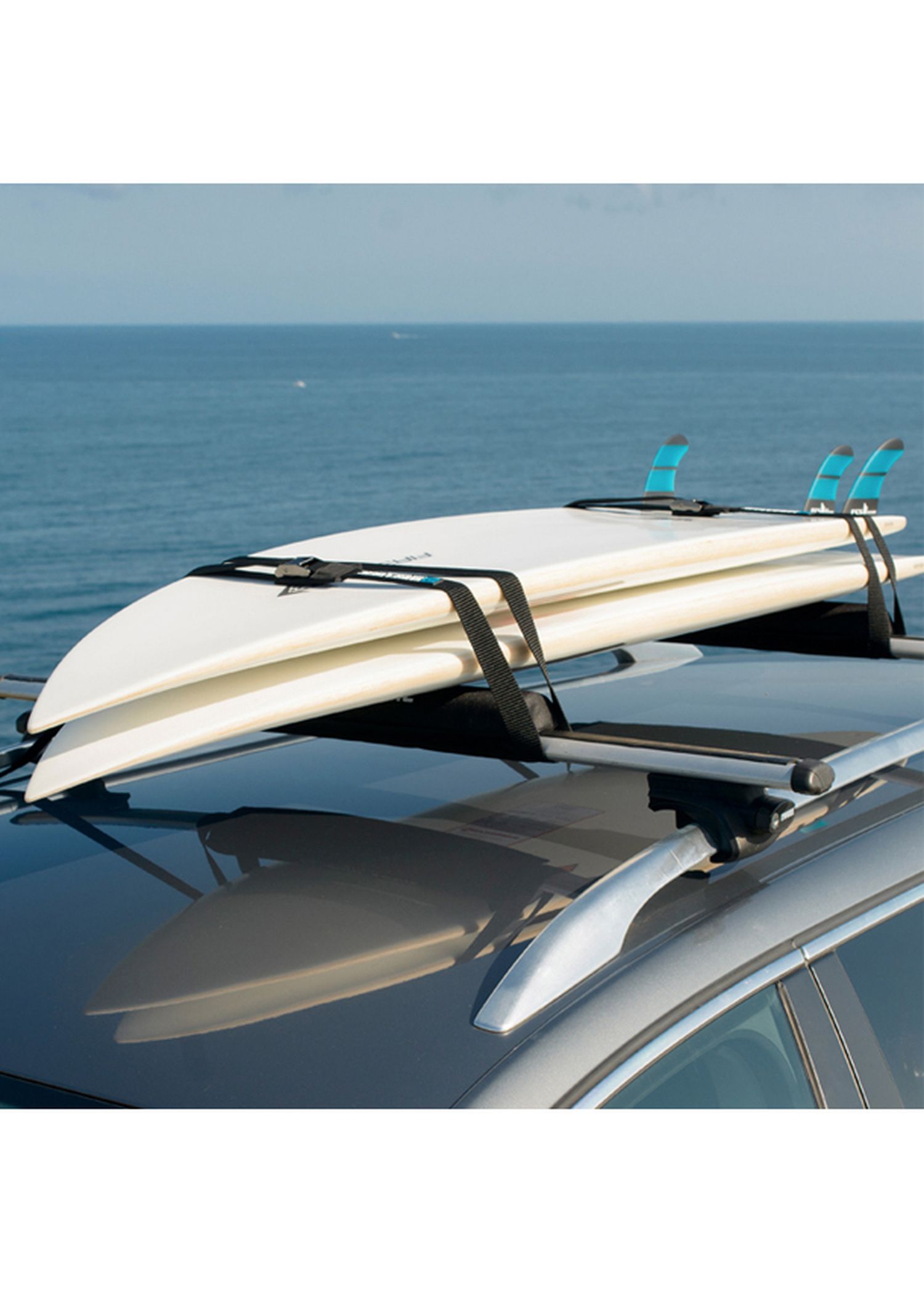 Surflogic Roof Rack Tie Down Lashing Straps 4.55m