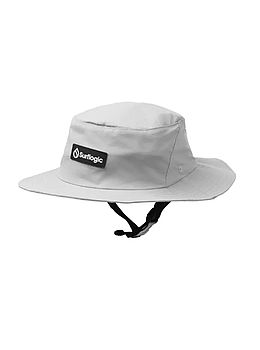 Surflogic Surf Hat With Chin Strap Grey