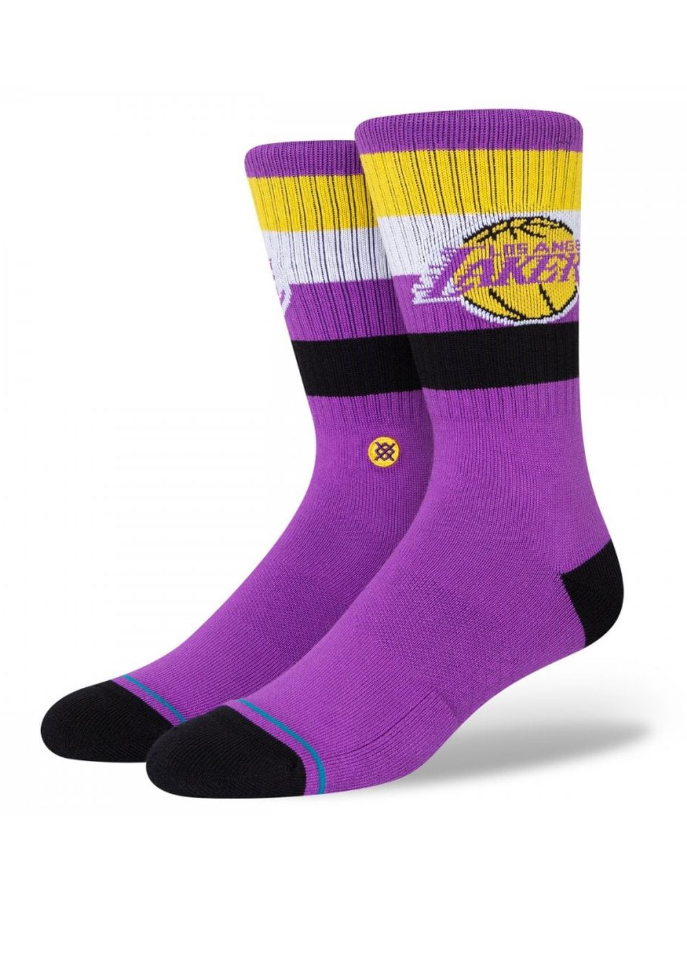 Stance Lakers ST Crew Socks Purple