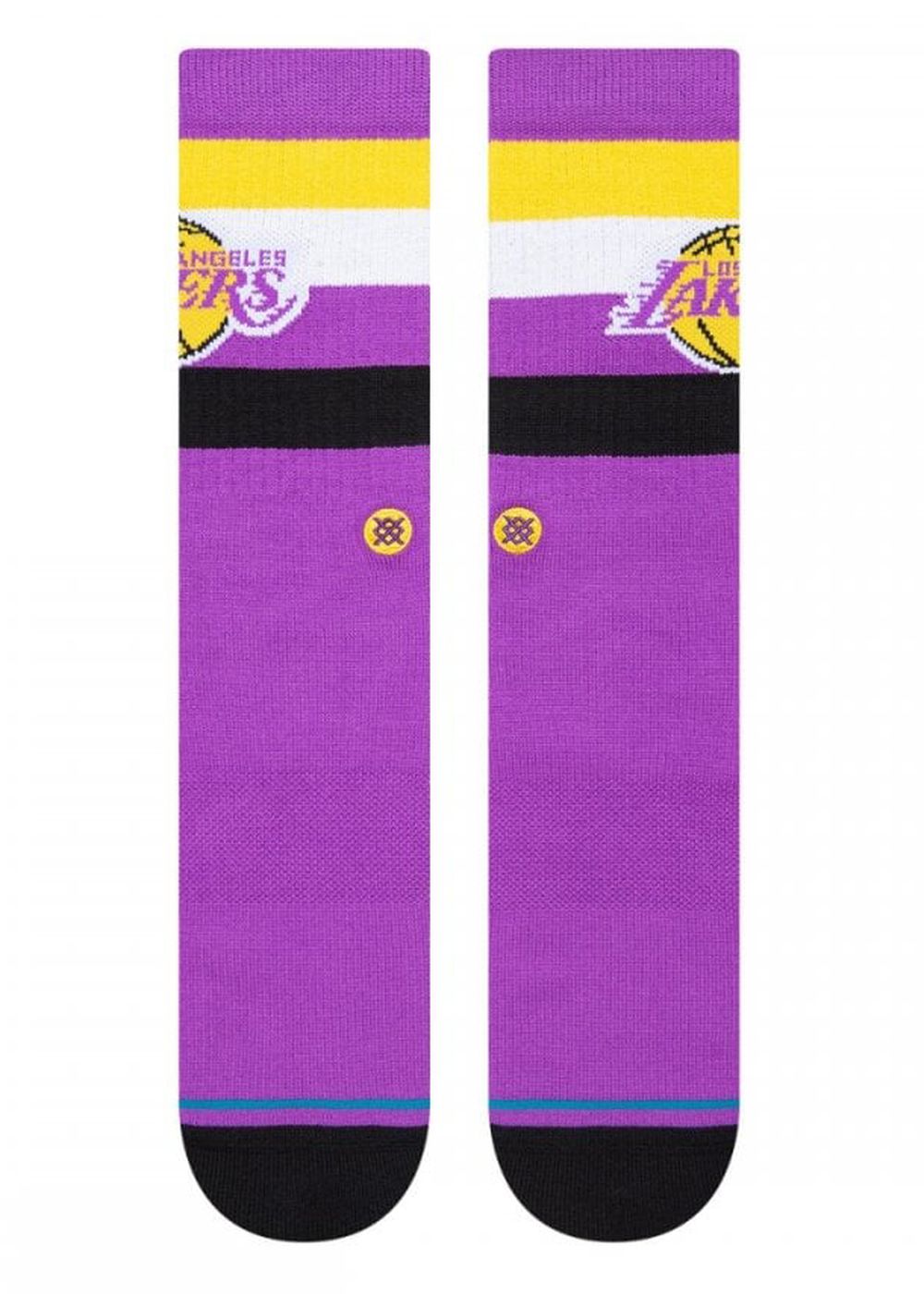 Stance Lakers ST Crew Socks Purple