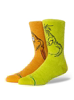 Stance x The Grinch Grinch And Max Socks Green