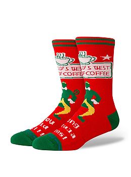Stance x Elf Worlds Best Socks Red