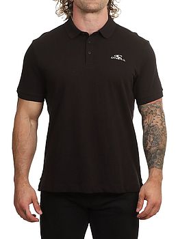 ONeill Slub Polo Shirt Black Out