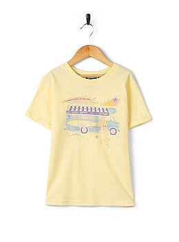 Saltrock Girls Scoop Tee Light Yellow