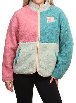 Saltrock Emery Wave Fleece Bright Pink