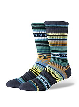Stance Curren ST Crew Socks Deep Teal
