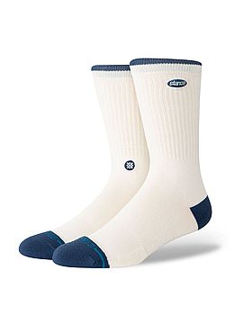 Stance Blurred Crew Socks Canvas