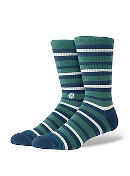 Stance Brett Crew Socks Teal