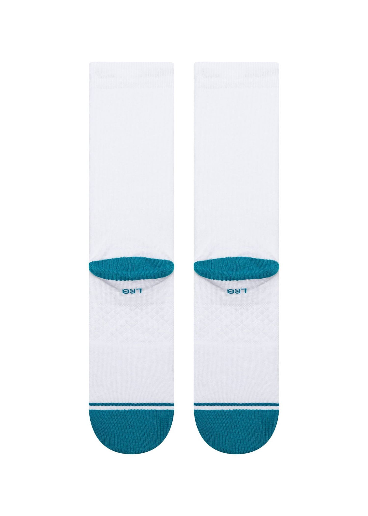Stance Icon Dot Crew Socks Teal