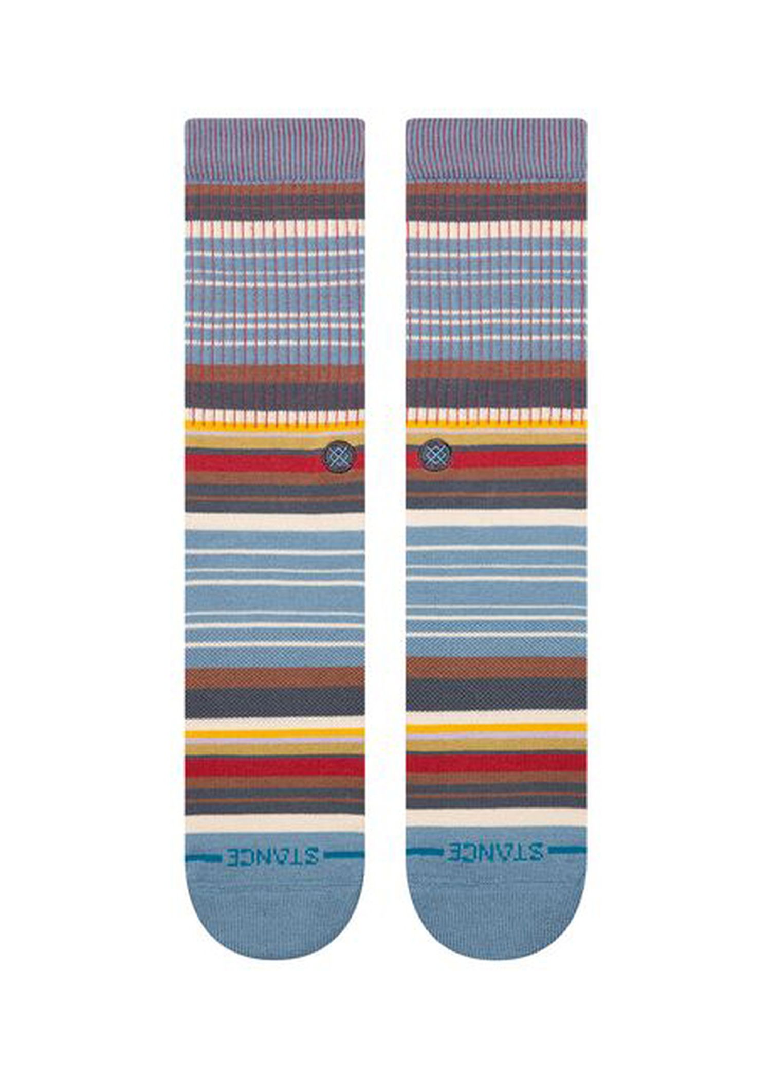 Stance Jorongo Pop Crew Socks Windward Blue