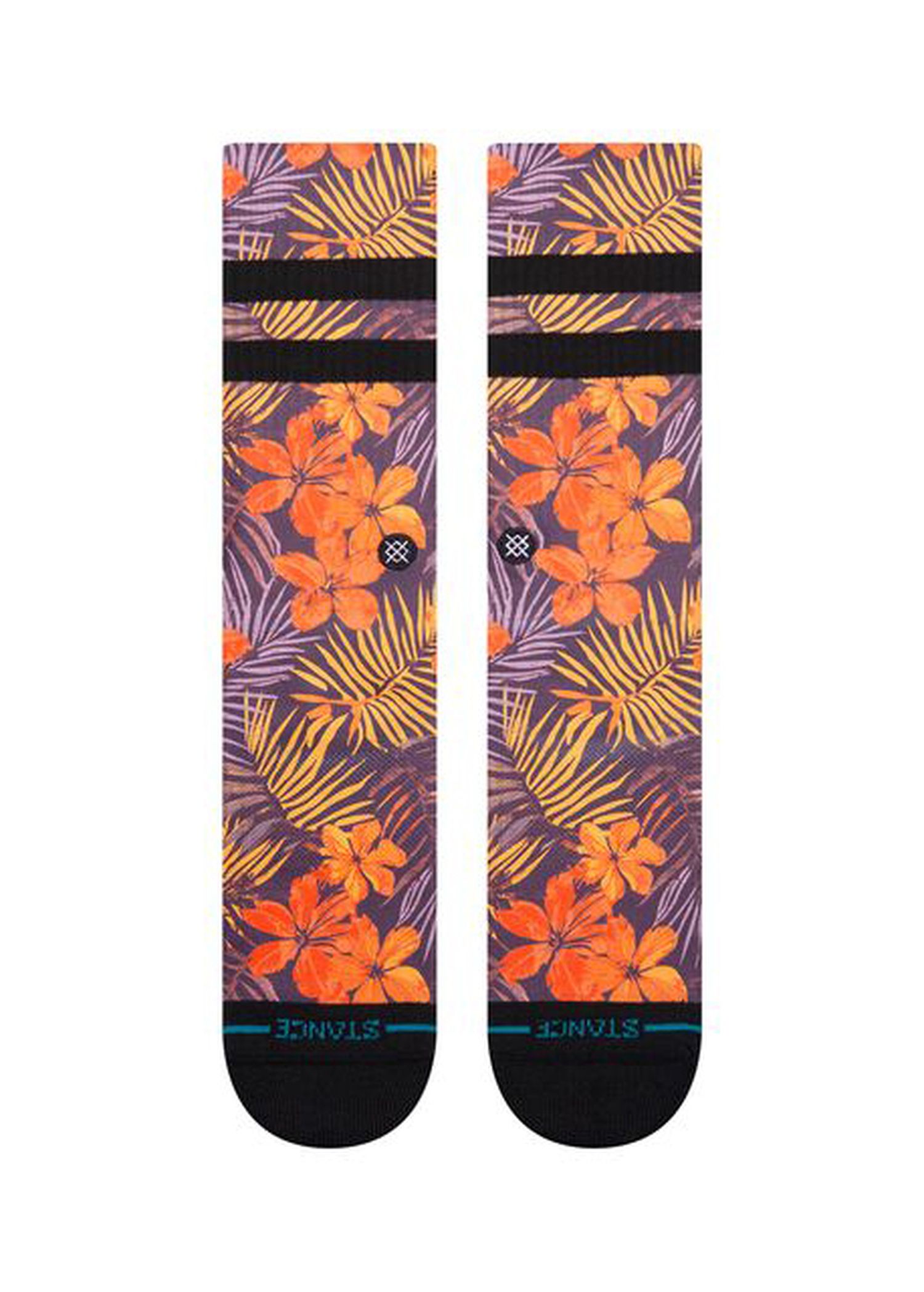Stance Poipu Crew Socks Orange