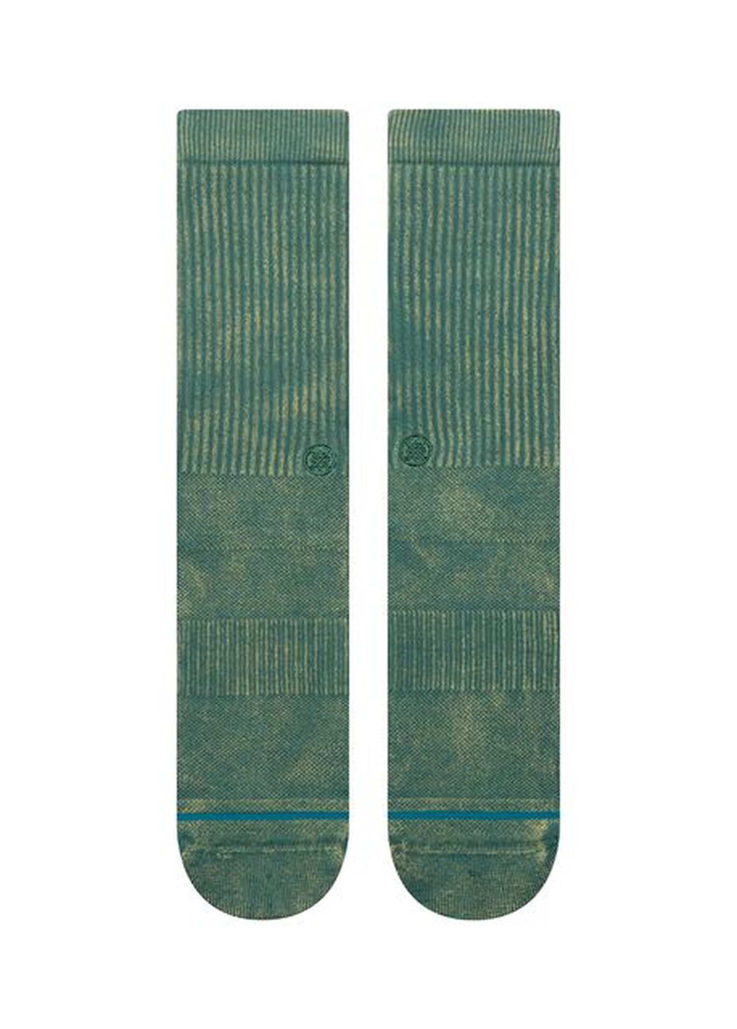 Stance Signature Wash Crew Socks Teal