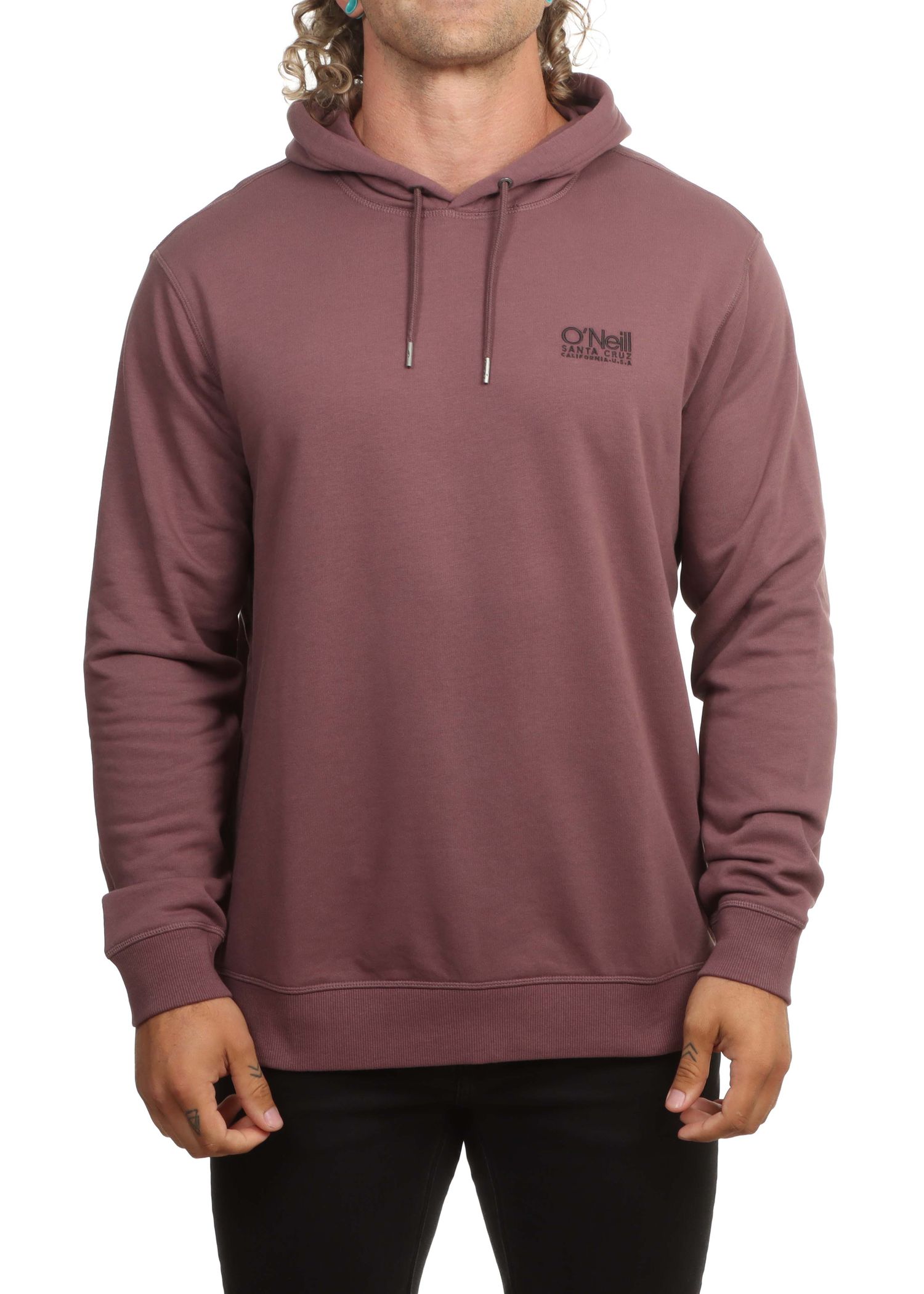 ONeill Cali Hoodie Purple Grey