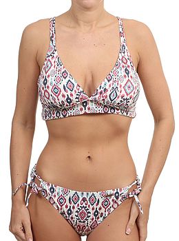 Protest Supera 24 Triangle Bikini Top Canvas