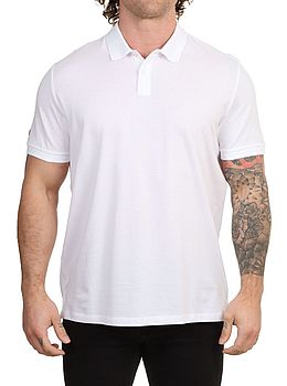 Slam Deck Polo Shirt Bright White