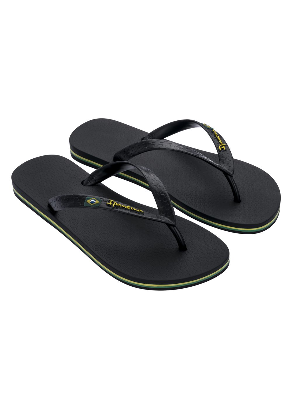 Ipanema Classica Brasil II Flip Flops Black
