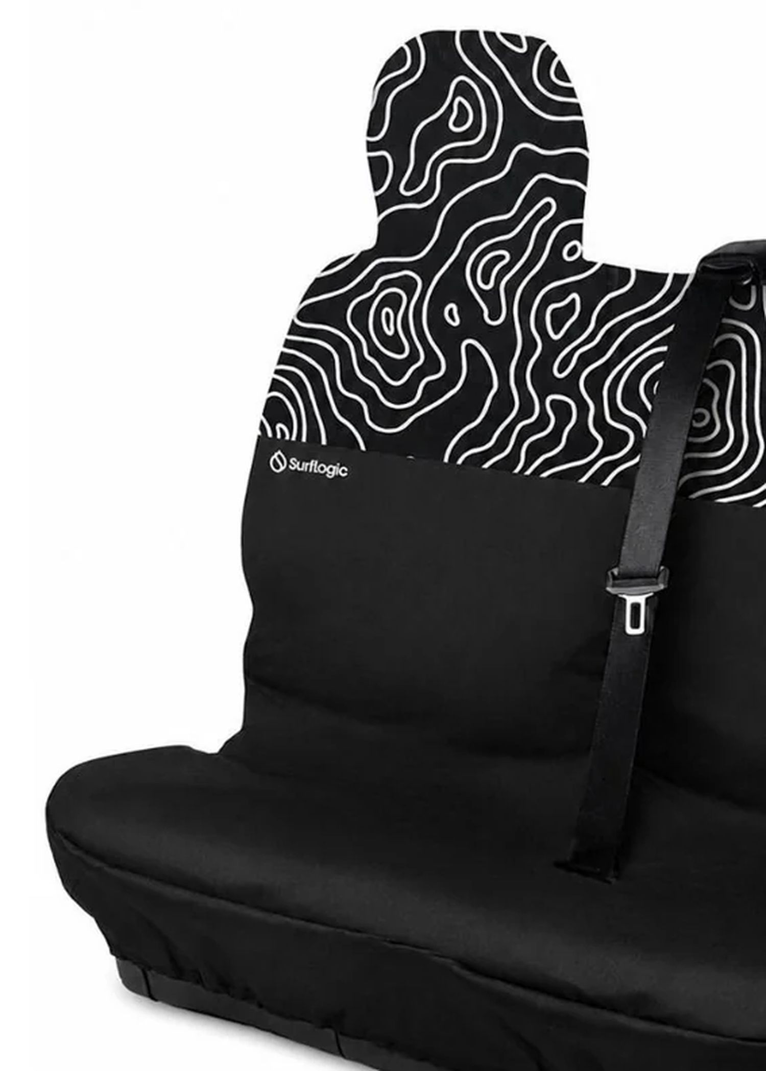 Surflogic Waterproof Car Seat Cover Double Isobars