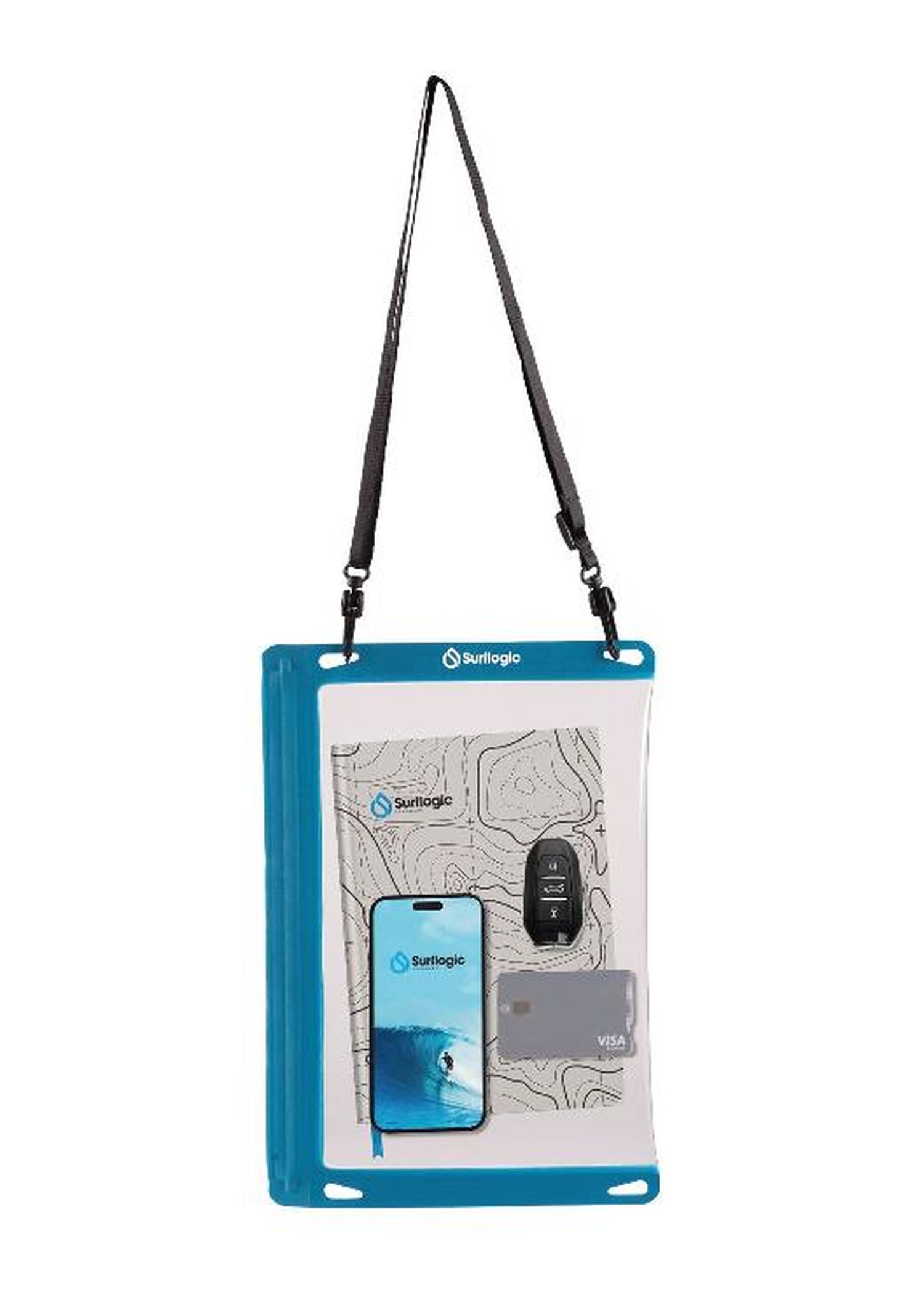 Surflogic Waterproof Large Accessory Case Blue