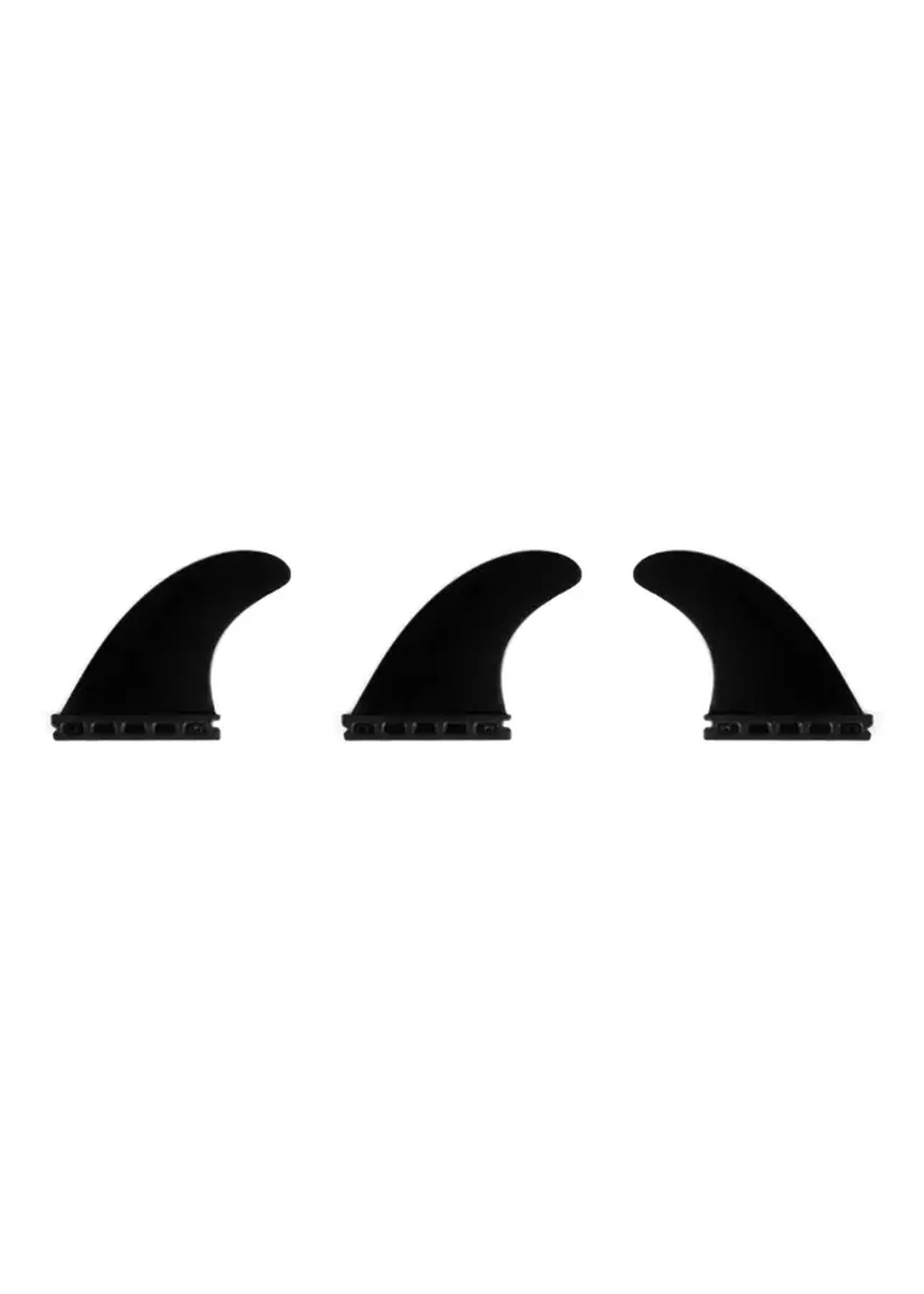 Surflogic Futures Compatible Single Tab Fins Black
