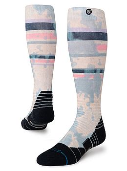 Stance Brong Mid Poly Snow Socks Pale Blue