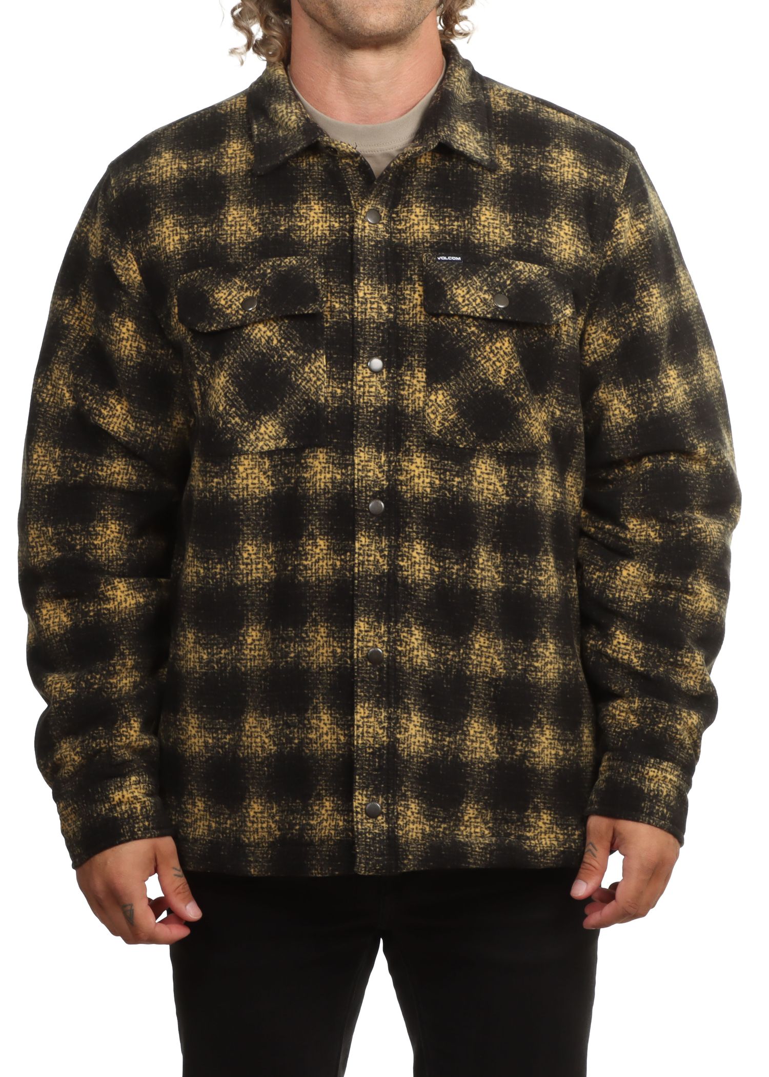 Volcom Bowered II Fleece Mustard