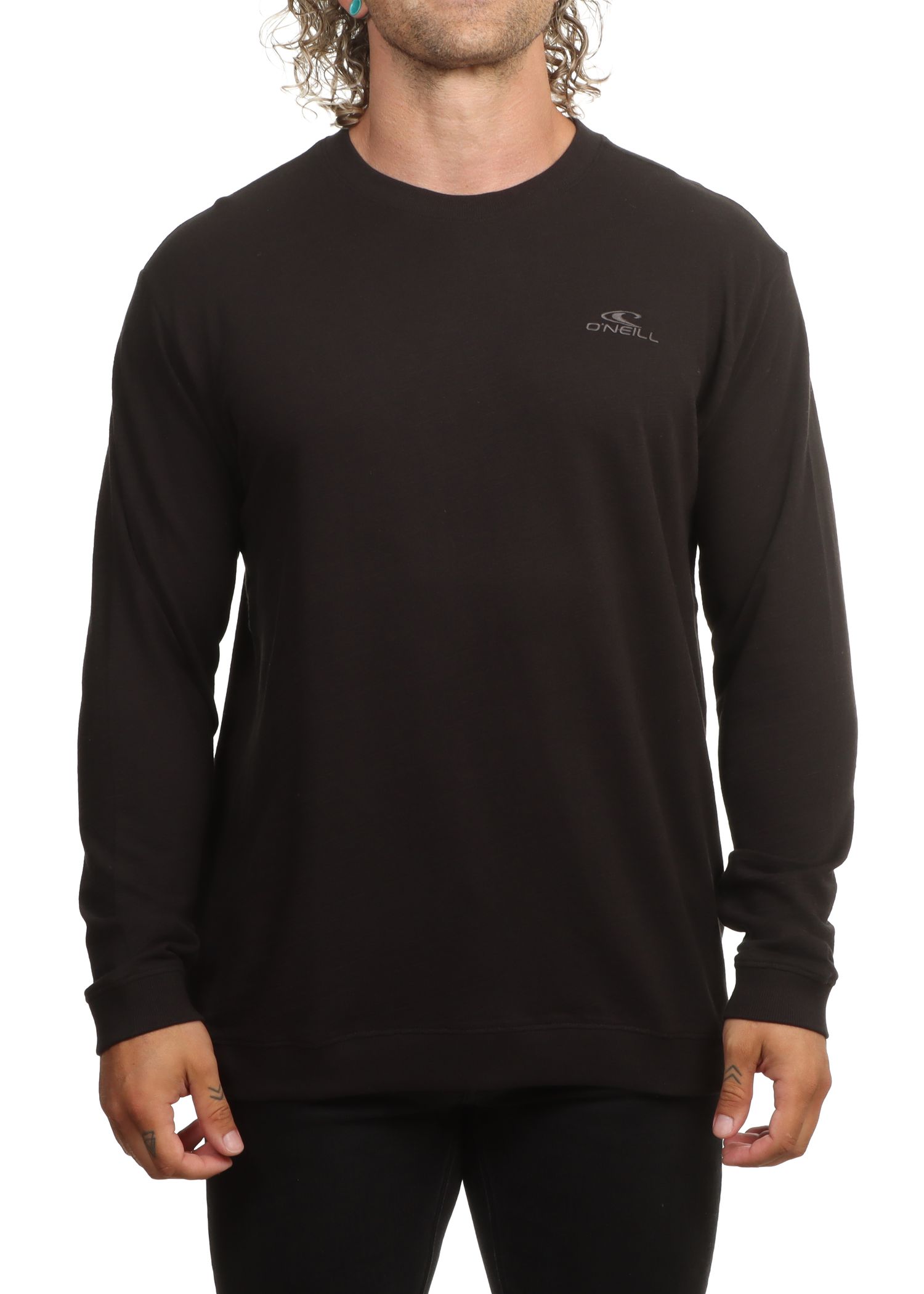 ONeill Slub Long Sleeve Tee Black Out