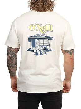 ONeill Graphic Logo Tee Snow White
