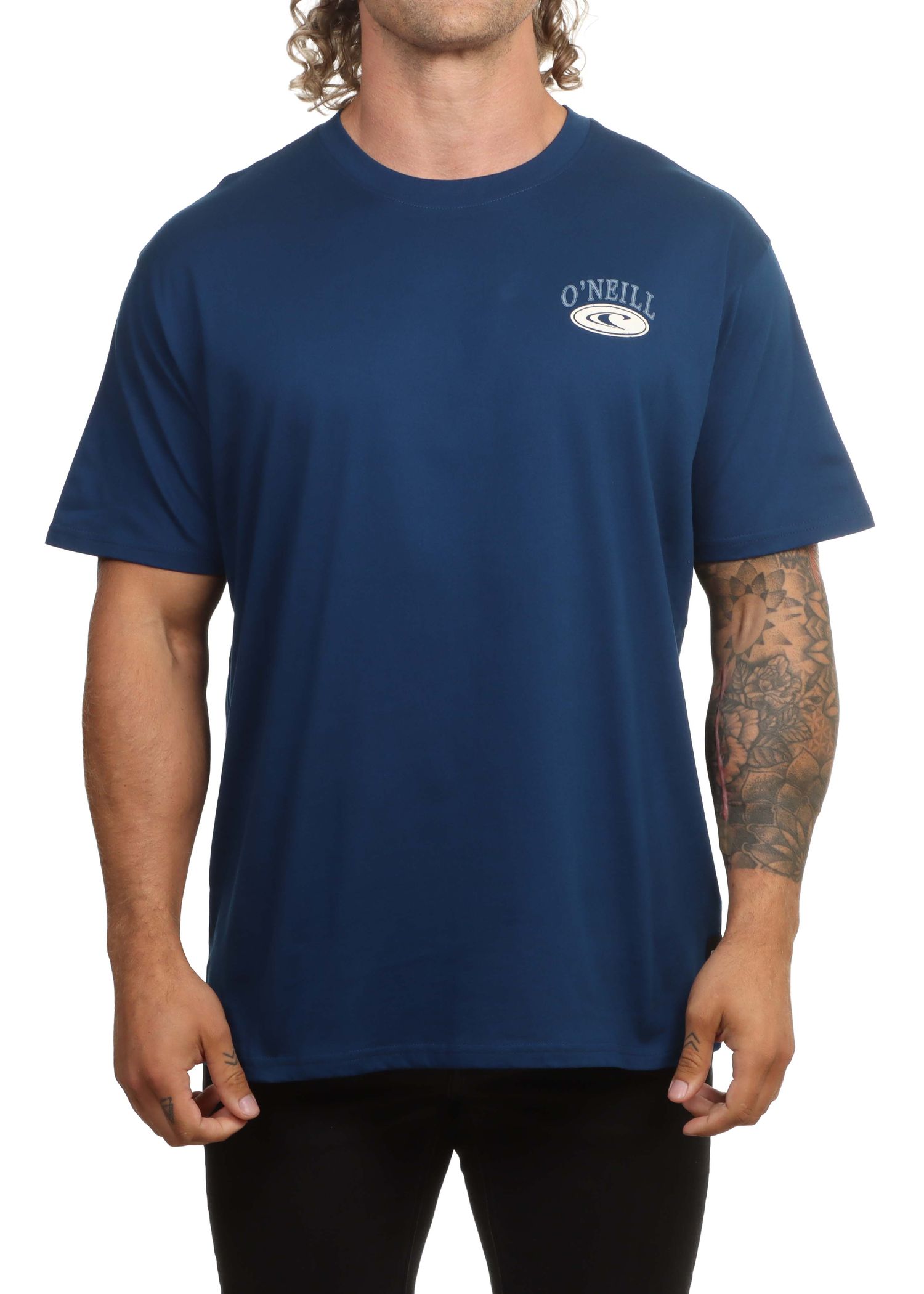 ONeill Muir Chest Print Tee Regal Blue