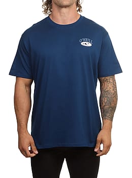ONeill Muir Chest Print Tee Regal Blue