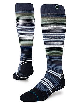 Stance Curren Mid Wool Snow Socks Navy
