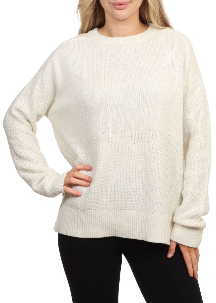 Passenger Cove Organic Knit Sweater Off White