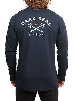 Dark Seas Headmaster V3 Long Sleeve Navy