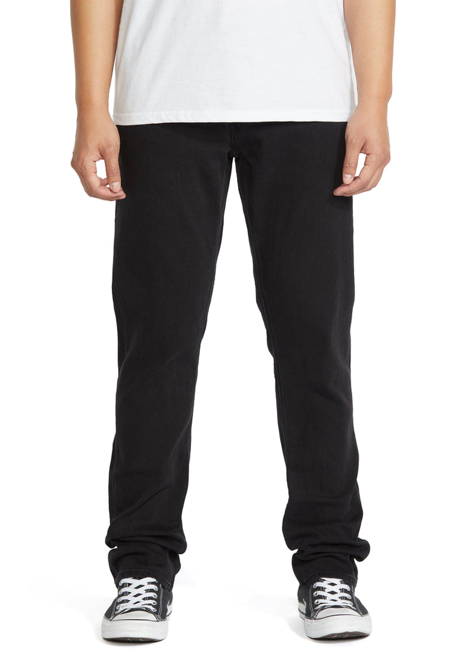 Volcom Vorta Denim Jeans Black Out