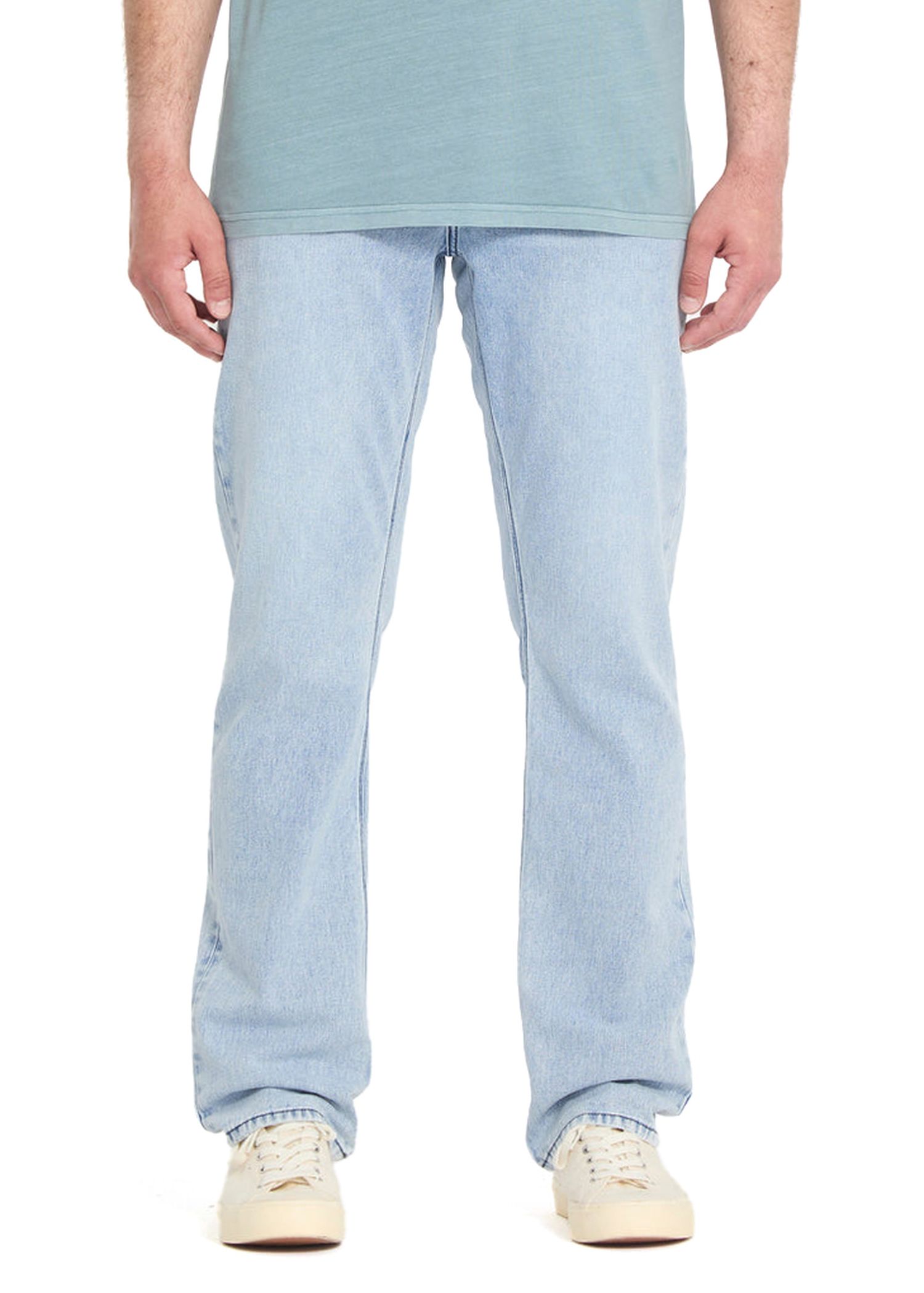 Volcom Solver Denim Jeans Light Blue