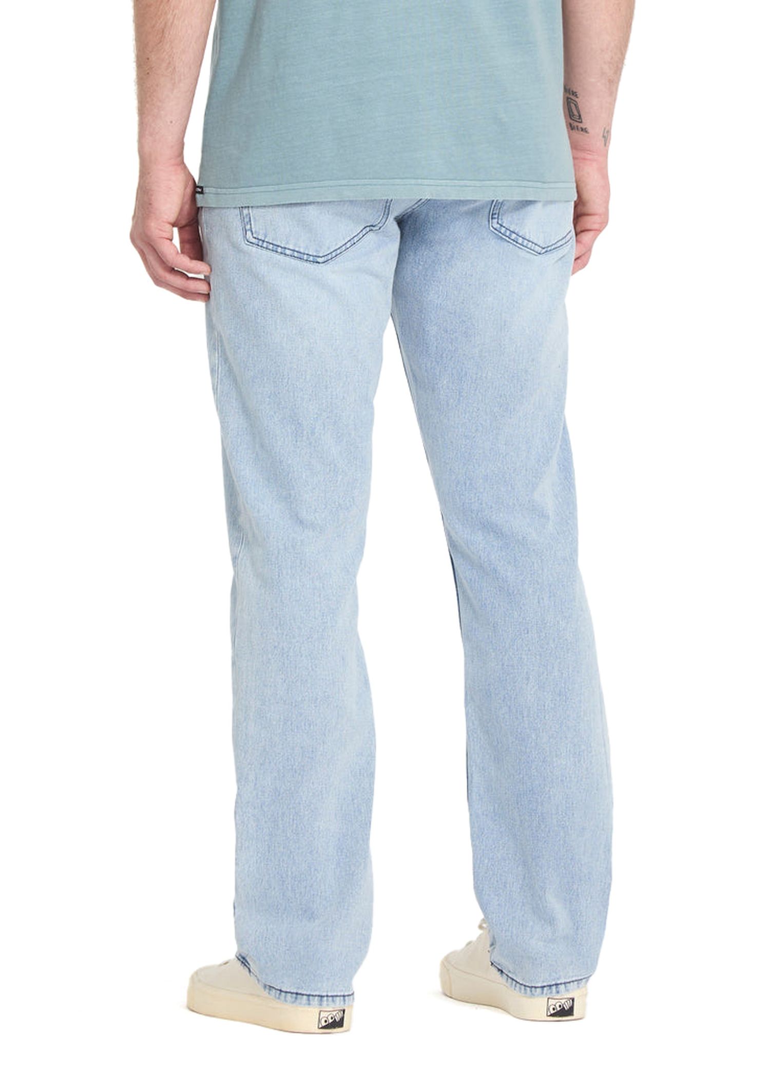 Volcom Solver Denim Jeans Light Blue